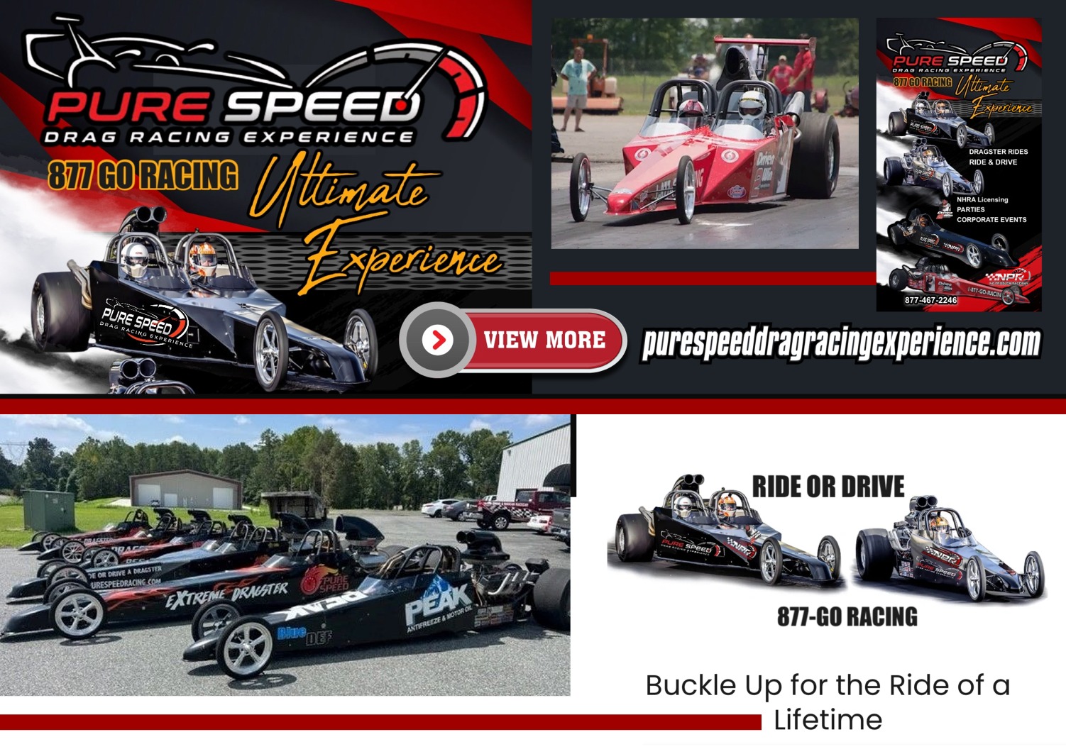 Pure Speed Drag Racing Experience at No Problem Raceway